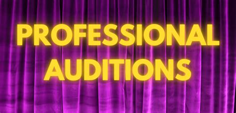 Auditions - Legacy Theater