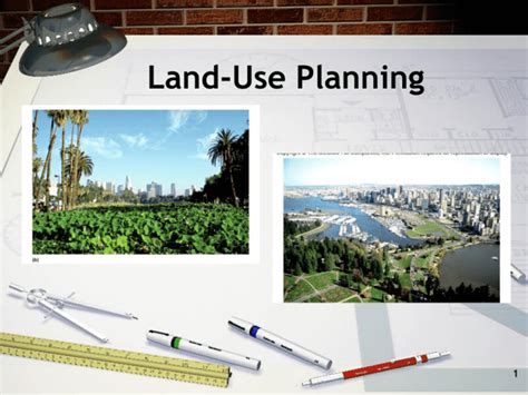 Land-Use Planning Principles