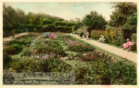 South Cliff Gardens, Rose Gardens, Scarborough 1933 | East Riding Photos