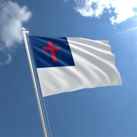 History Of The Christian Flag - Christian Flag And Christianity | Flagwix