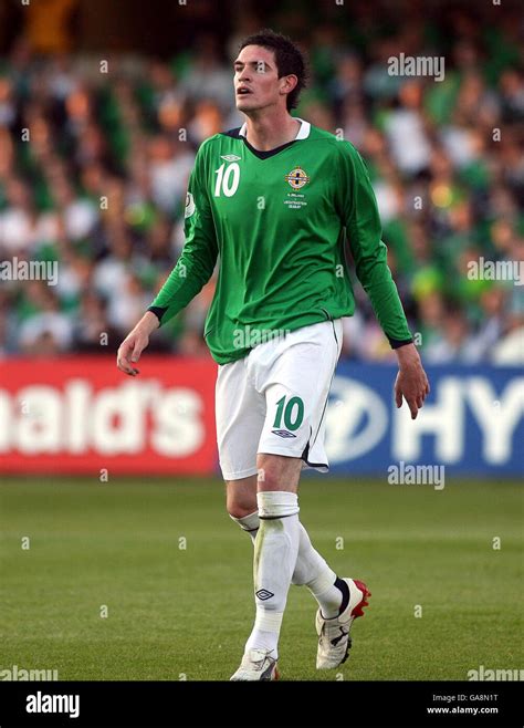 Northern Ireland's Kyle Lafferty in the Northern Ireland football match ...