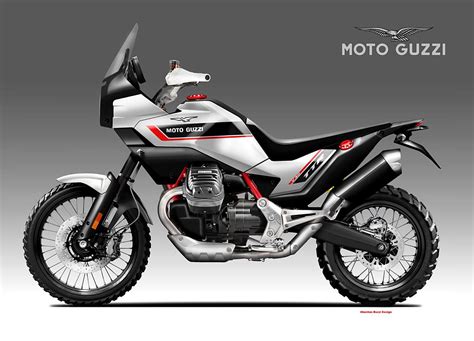 Moto Guzzi V90 TTR Concept from Oberdan Bezzi - Asphalt & Rubber