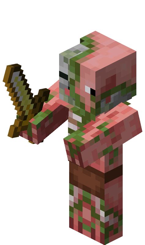 Zombified Piglin | Minecraft pictures, Minecraft skins creeper ...