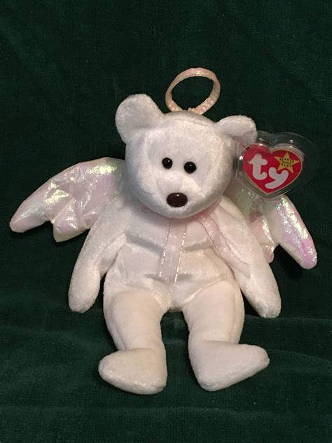 TY Beanie Baby HALO the Angel Bear Pristine W/ Mint Tags RETIRED - Etsy