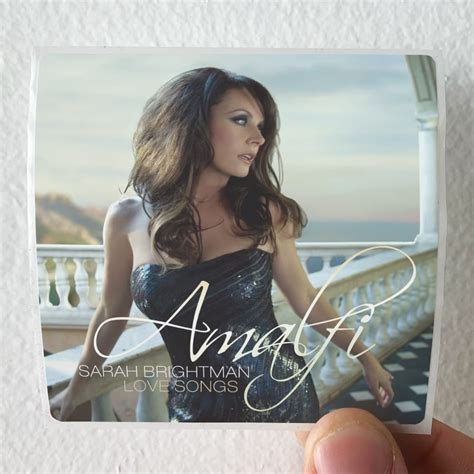 Sarah Brightman Amalfi Sarah Brightman Love Songs Album Cover Sticker