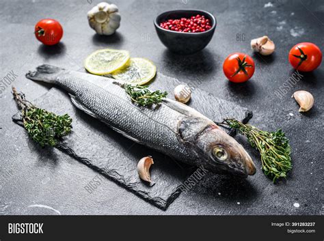 Seabass Fish Herbs Image & Photo (Free Trial) | Bigstock