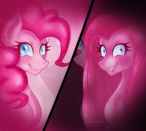 Pinkamena And Pinkie Pie by DesireeDrawings on DeviantArt