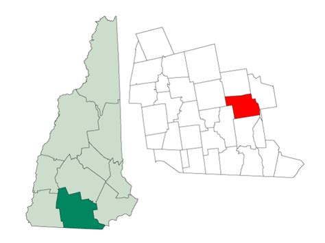 Bedford, NH - Geographic Facts & Maps - Mapsof.Net