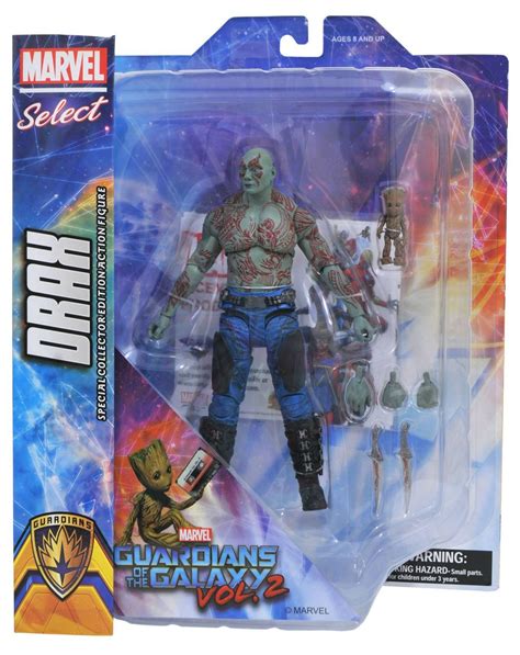 MARVEL SELECT GOTG 2 DRAX & BABY GROOT - A Shop Called Quest