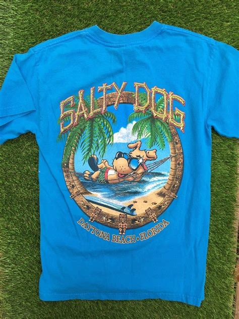 Vintage salty dog cafe 2001 shirt small | Salty dog cafe, Dog cafe ...