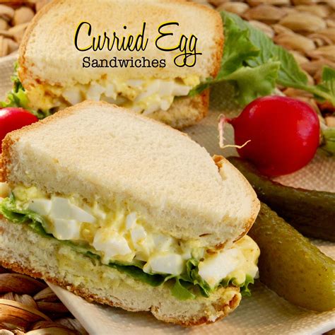 Curried Egg Sandwiches | Recipe | Curried egg sandwich, Egg sandwiches ...