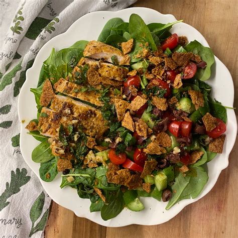 Chicken Fattoush Salad – Erin Eats