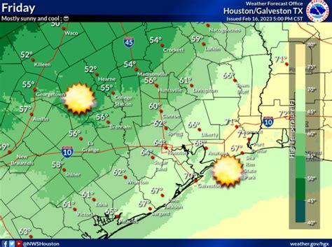 Houston weather forecast: Cold night will lead into a sunny Friday