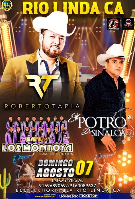 Roberto Tapia, El Potro de Sinaloa y Banda Los Montoya – Plaza de Toros ...