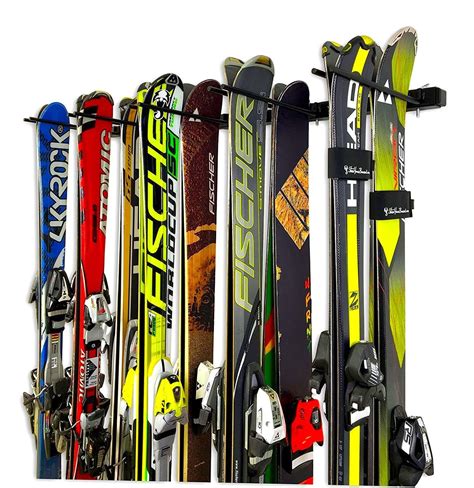 Ski Rack NZ Vertical Multi 10 Pairs Ski Storage Snowboard Rack | Curve ...