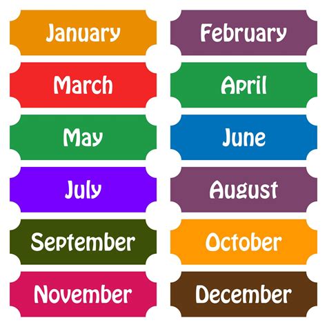 Printable Calendar Months Of The Year Pdf Chevron Printable, Free ...