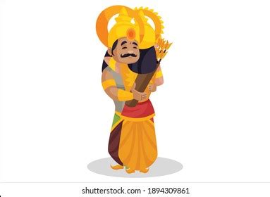 Karna Hugging His Friend Duryodhana Vector Stock Vector (Royalty Free) 1894309861 | Shutterstock