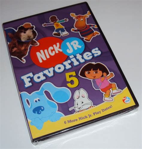 Nick Jr. Favorites Vol. 5 Five Nickelodeon (DVD NEW) Dora Explorer Blue ...