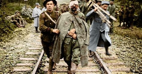 Battle Of The Somme Centenary Commemorated With Colourised Images Of ...