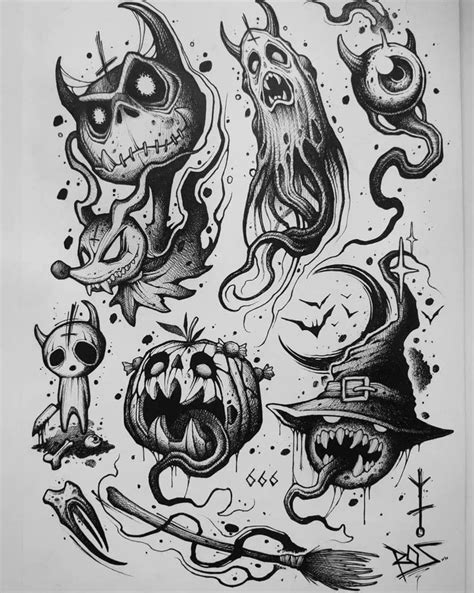 Discover more than 74 dark creepy tattoo designs best - in.cdgdbentre