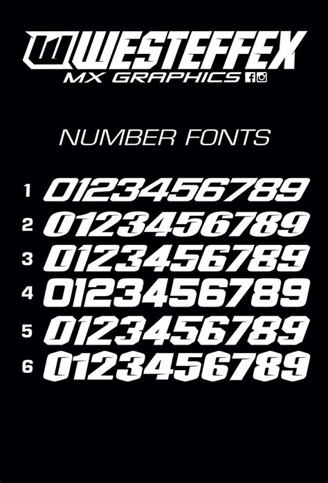 Motocross Racing Font F3F