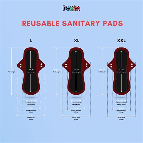 REUSABLE SANITARY PADS | COTTON CLOTH PADS WITH ANTIMICROBIAL LINING ...