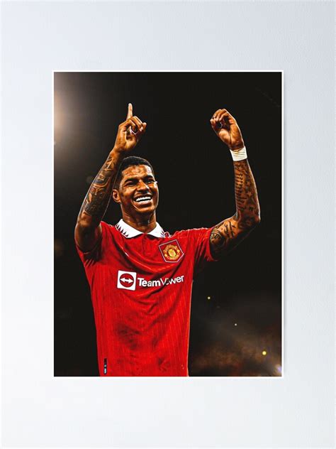 "MARCUS RASHFORD GOAL CELEBRATION" Poster for Sale by Shane-Art | Redbubble