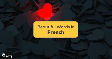 8 Beautiful French Words For Beginners - ling-app.com