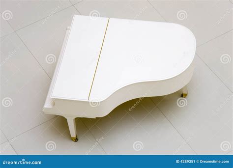 White grand piano stock image. Image of classical, objects - 4289351