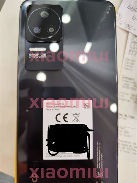 POCO F4 will feature 64 MP rear camera, leaked images shows us ...