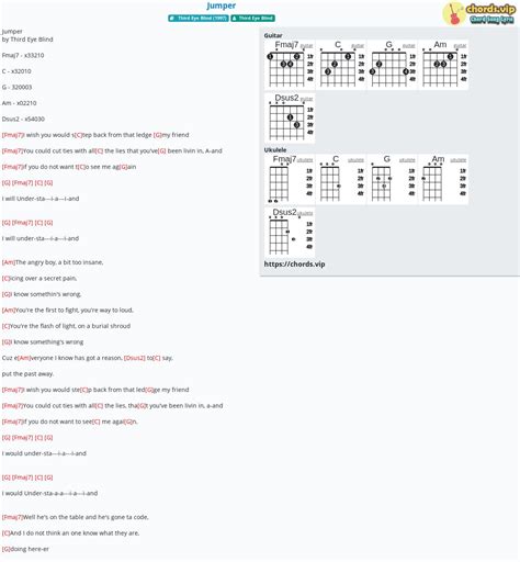 Guitar Chords For Jumper