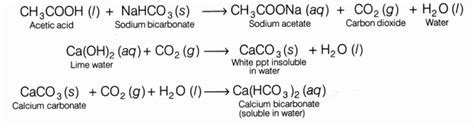 CBSE Class 10 Science Lab Manual - Properties of Acetic Acid - A Plus Topper