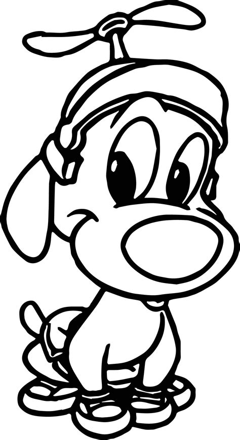 nice Warner Bros Baby Looney Tunes Cute Dog Coloring Page Abstract Coloring Pages, Dog Coloring ...