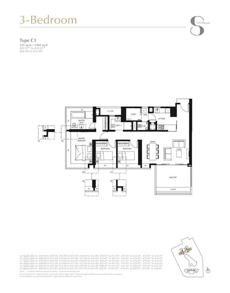 8 St Thomas Floor Plan - Luxury Condo