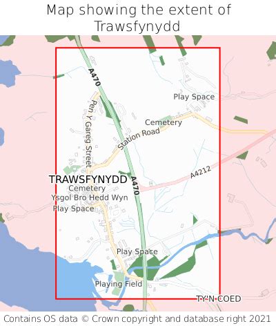 Where is Trawsfynydd? Trawsfynydd on a map