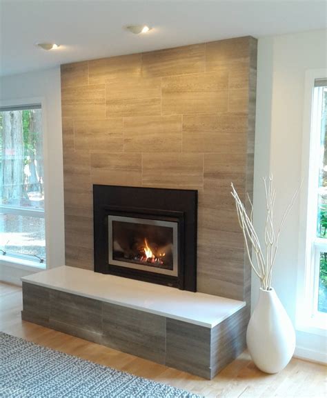 Modern Brick Fireplace Makeover | FIREPLACE DESIGN IDEAS