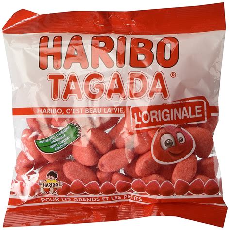 French Tagada Strawberry Haribo Candy | Nathans Market Place