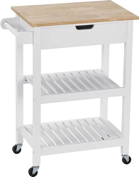 10 Best Island Carts For A Small Kitchen Under $200