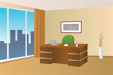 Best Office Background Illustrations, Royalty-Free Vector Graphics ...