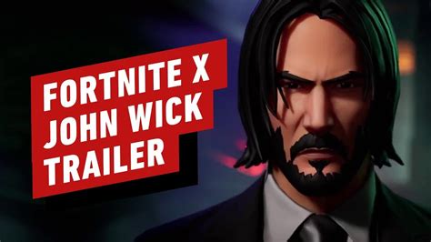 fortnite john wick skin pictures Fortnite X John Wick: Wick's Bounty Trailer - what to include ...