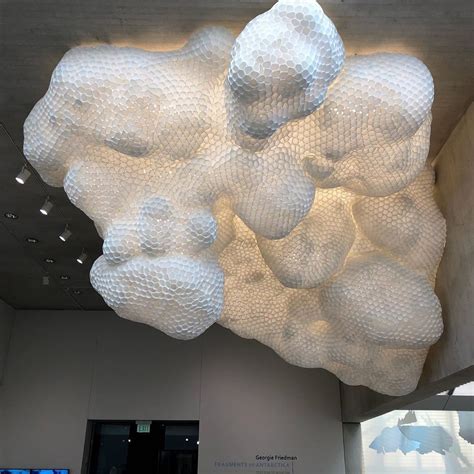 Tara Donovan. Styrofoam cups, hot glue #taradonovan #mfaboston Tara Donovan, Infinity Room ...