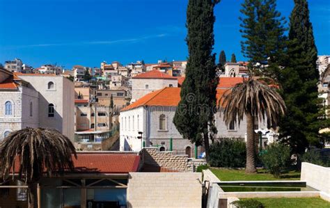 Roofs of Old City in Nazareth Stock Photo - Image of small, colored ...