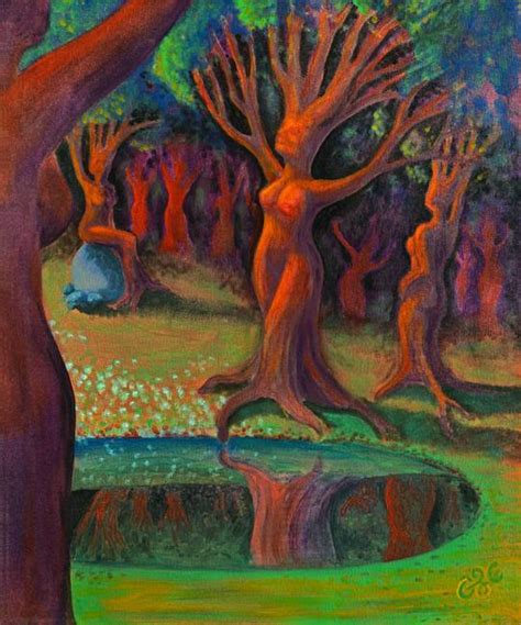 Surrealism "Tree" Oil Painting Reproductions For Sale On Fine Art Prints