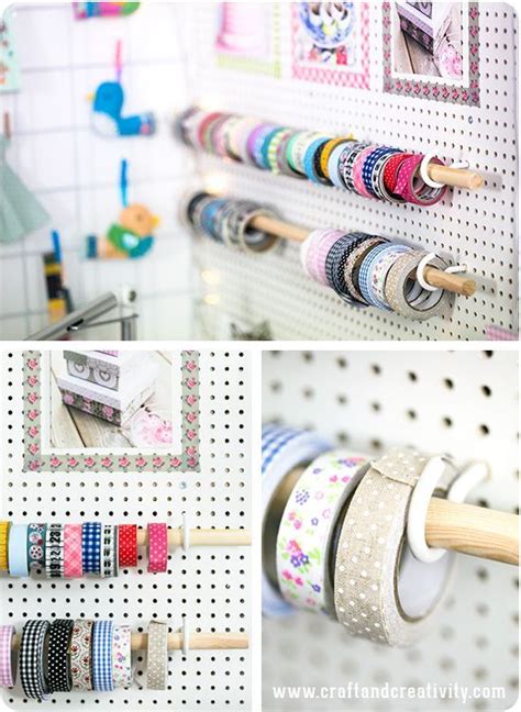 Workout diy pegboard hooks Hacks pegboard Tools storage Painted diy ...