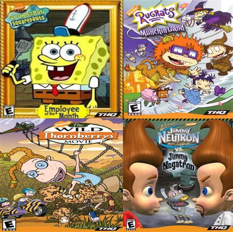 Nickelodeon Ps2 Games