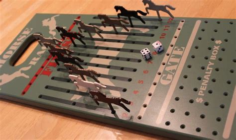 Game Wooden horse racing. Wooden games. Horse races dice | Etsy