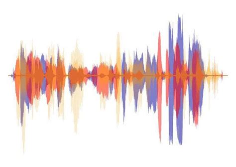 Abstract sound waves voice or music digital visualizations 825186 illustrations design bundles ...