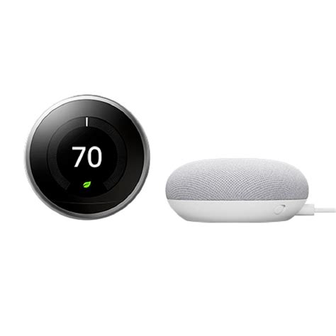 Google 3rd Generation Nest Learning Thermostat in Stainless Steel with ...