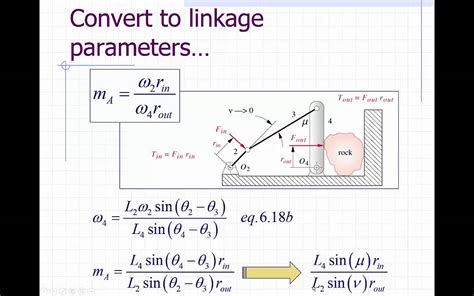 Mechanical Advantage for Linkages - YouTube