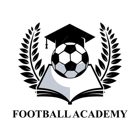 Premium Vector | Football and soccer academy logo